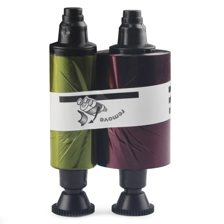 Evolis R3011 Compatible Color Ribbon YMCKO 200 Prints - Click Image to Close